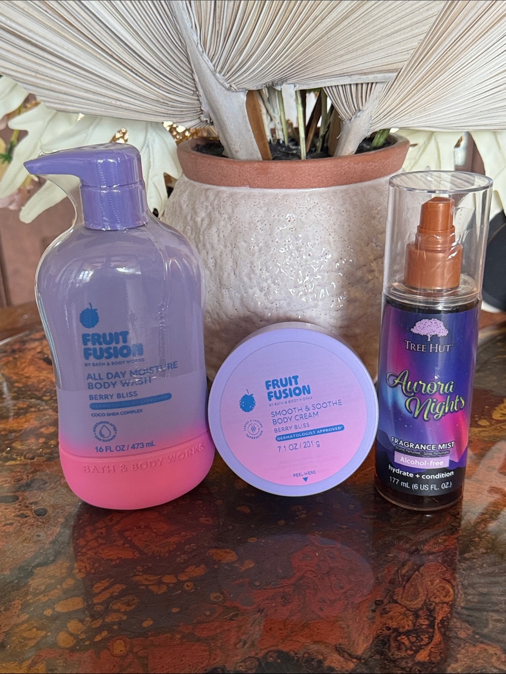 Bath & Body Works Fruit Fusion Berry Bliss Set